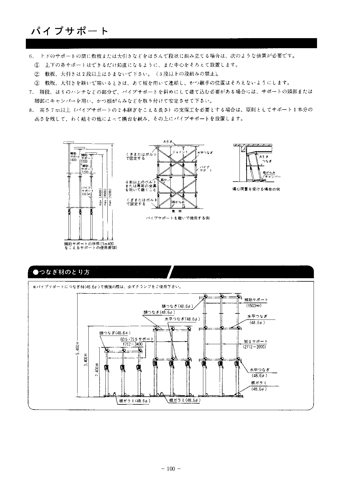 毎日続々入荷 パイプサポート 4本 sushitai.com.mx